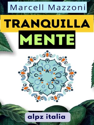 cover image of Tranquillamente